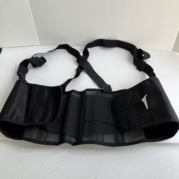 DJ Orthopedics Procare 79-89145 Medium Industrial Back Support Suspenders BLACK - Picture 1 of 6